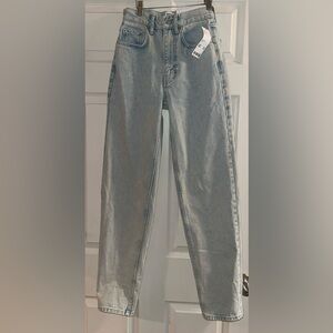 BDG Urban Outfitters High-Rise Baggy Jeans In a Light Wash